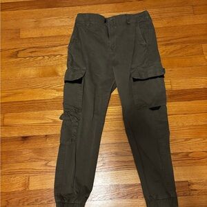 Olive Green Cargo Pants
